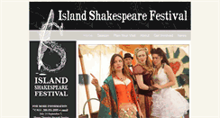 Desktop Screenshot of islandshakespearefest.org